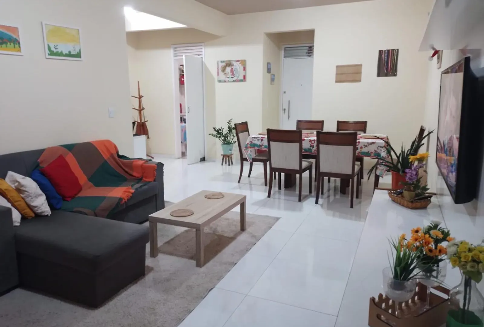 Apartament Espacoso Apartamento A 100 Metros Da Praia Do Futuro Fortaleza  Brazylia